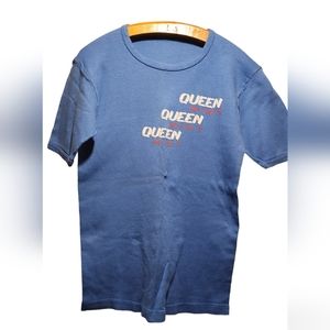 Vintage Queen Crazy Tour 1979 Tshirt
